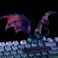WOW Illidan 3U Artisan Resin Keycaps for Mechanical Gaming Keyboard